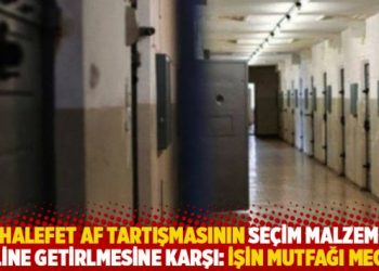 Muhalefet af tartışmasının seçim malzemesi haline getirlmesine karşı: İşin mutfağı Meclis