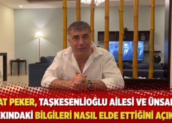 Sedat Peker, Taşkesenlioğlu ailesi ve Ünsal Ban hakkındaki bilgileri nasıl elde ettiğini açıkladı