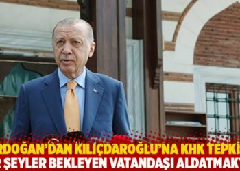 Erdoğan’dan Kılıçdaroğlu’na KHK tepkisi: Bir şeyler bekleyen vatandaşı aldatmaktır