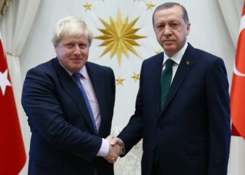 Cumhurbaşkanı Erdoğan, İngiltere Başbakanı Johnson’la görüştü