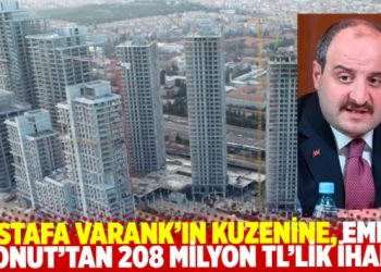 Mustafa Varank’ın kuzenine,