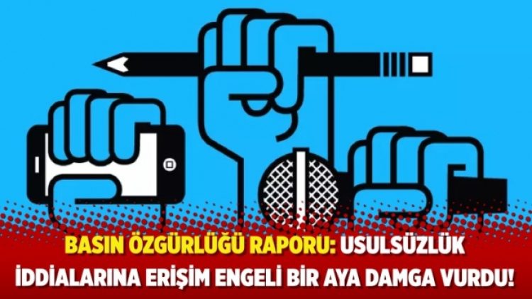 Usulsüzlük iddialarına erişim engeli bir aya damga vurdu!