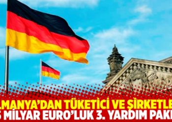 Almanya’dan 65 milyar Euro’luk 3. yardım paketi
