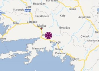 Muğla’da 3.9 büyüklüğünde deprem