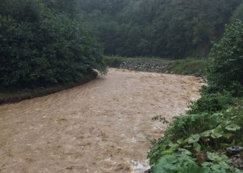 Rize’de sağanak yağış:
