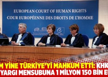 AİHM yine mahkum etti:
