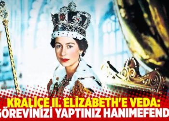 İngiltere manşetlerinde Kraliçe II. Elizabeth’e veda: