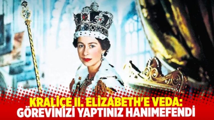 İngiltere manşetlerinde Kraliçe II. Elizabeth’e veda: