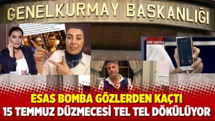 15 Temmuz Düzmece Darbesi tel tel dökülüyor…