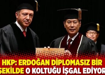 HKP: Erdoğan diplomasız bir şekilde o koltuğu işgal ediyor