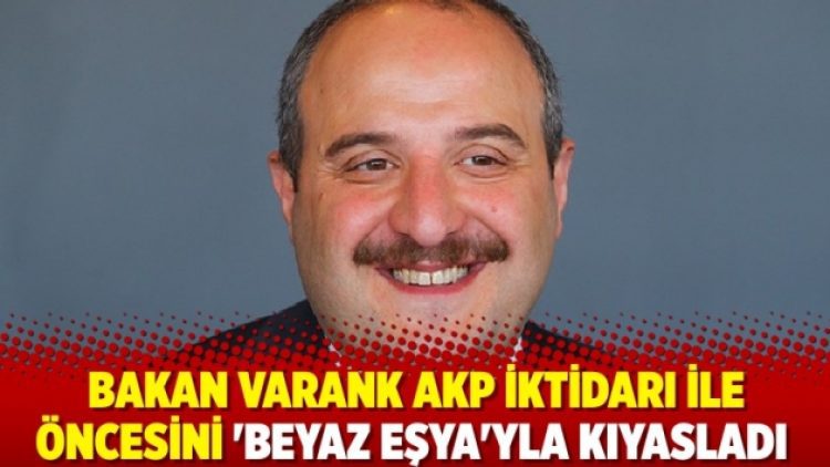 Beyaz eşya satış rakamlarıyla ekonomiyi övmeye çalışan Varank, alay konusu oldu