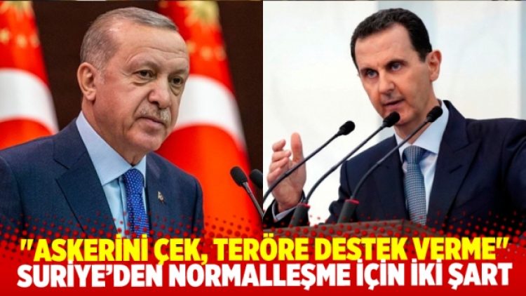 Suriye’den Türkiye açıklaması: “Askerini çek, teröre destek verme”