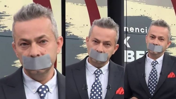 İrfan Değirmenci’den RTÜK tepkisi: Yayına ağzını bantlayarak çıktı