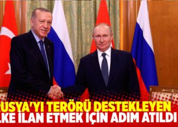 Rusya’yı terörü destekleyen ülke ilan etmek için adım atıldı