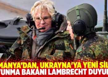 Savunma Bakanı Lambrecht duyurdu: Almanya, Ukrayna’ya yeni silah ve teçhizat sevkiyatı yapacak