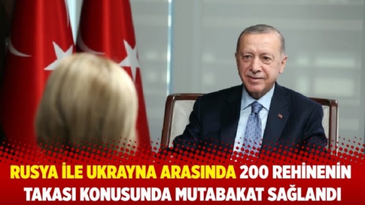 Rusya ile Ukrayna arasında 200 rehinenin takası konusunda mutabakat sağlandı