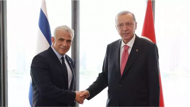 Erdoğan, 14 yıl sonra ilk kez gerginlik yaşadığı İsrail’in başbakanı ile görüştü