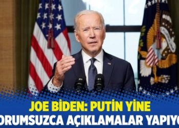 Joe Biden: Putin yine sorumsuzca açıklamalar yapıyor