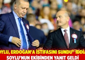 “Soylu, Erdoğan’a istifasını sundu” iddiası: Soylu’nun ekibinden yanıt geldi