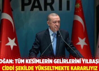 Erdoğan: Tüm kesimlerin gelirlerini yılbaşında ciddi şekilde yükseltmekte kararlıyız