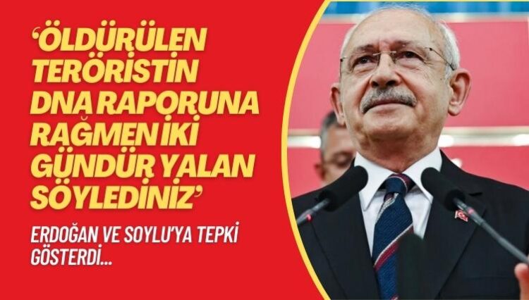Kılıçdaroğlu’ndan Erdoğan ve Soylu’ya tepki: