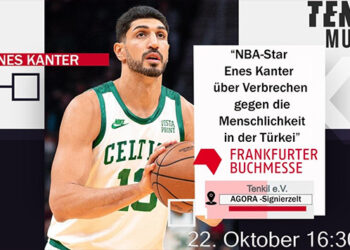 Enes Kanter, Franfurt Kitap Fuarında tenkil sürecindeki ihlalleri anlatacak.