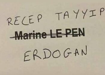 Irkçı Le pen yerine Erdoğan