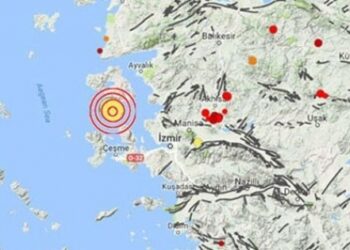 Ege Denizi’ndeki deprem can aldı!