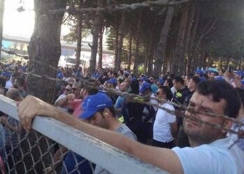 Patron Devlet el ele işçiler gözaltında
