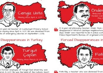 Hintli karikatürist Erdoğan rejiminin kaçırdığı 13 kişiyi çizdi!