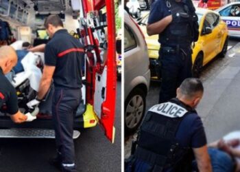 Fransa’da polise saldırı
