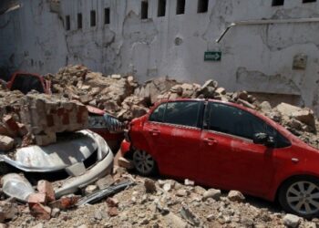 ​Büyük depremin yıl dönümünde Meksika 7.1’le sallandı: 119 ölü!