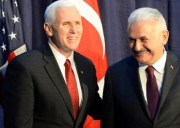 Başbakan Yıldırım, Beyaz Saray’da Pence ile görüştü