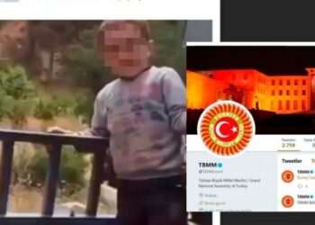 Meclis hesabından küfürlü paylaşım