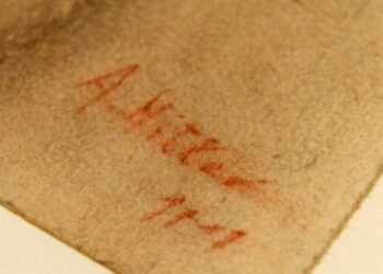 75 Cente aldığı tablo Adolf Hitler’e ait çıkınca kurtulmak için bağışladı