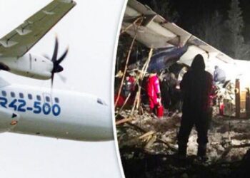 Kanada’da uçak düştü..