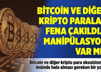 Bitcoin ve diğer kripto paralar fena çakıldı… Manipülasyon var mı?