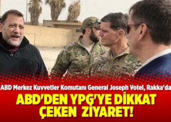 ABD’den YPG’ye dikkat çeken ziyaret!