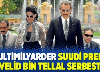 Multimilyarder Suudi Prens Velid bin Tellal serbest