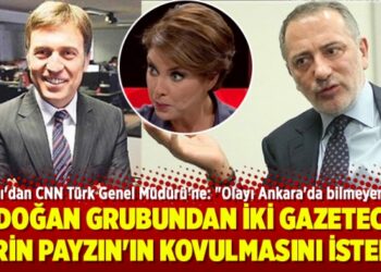 Altaylı: Doğan Grubundan iki gazeteci Şirin Payzın’ın kovulmasını istedi