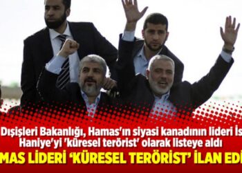 Hamas lideri ‘küresel terörist’ ilan edildi
