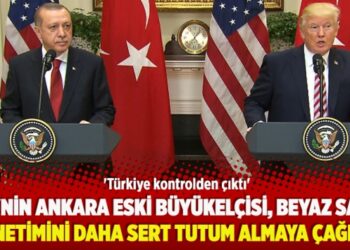 ABD’nin Ankara eski Büyükelçisi, Beyaz Saray yönetimini daha sert tutum almaya çağırdı