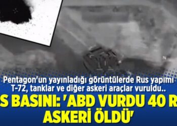 Rus basını: ‘ABD vurdu 40 Rus askeri öldü’
