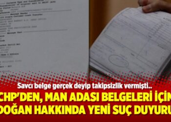 CHP’den, Man Adası belgeleri için Erdoğan hakkında yeni suç duyurusu