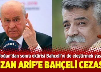 Ozan Arif’e Bahçeli cezası