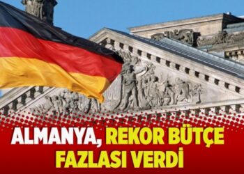 Almanya, rekor bütçe fazlası verdi