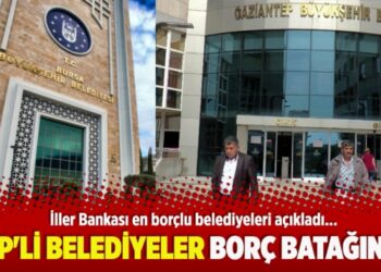 ​AKP’li belediyeler borç batağında