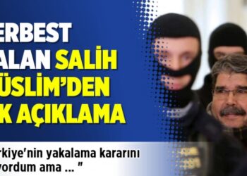 Serbest kalan Salih Müslim’den ilk açıklama