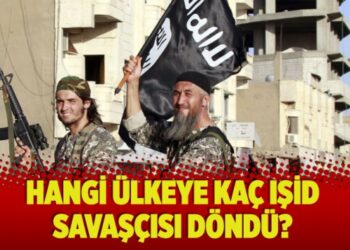 Hangi ülkeye kaç IŞİD savaşçısı döndü?