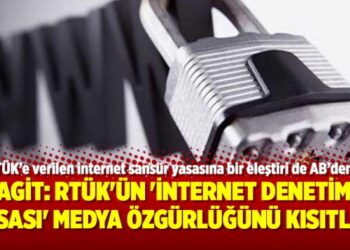 AGİT: RTÜK’ün ‘internet denetim yasası’ medya özgürlüğünü kısıtlar